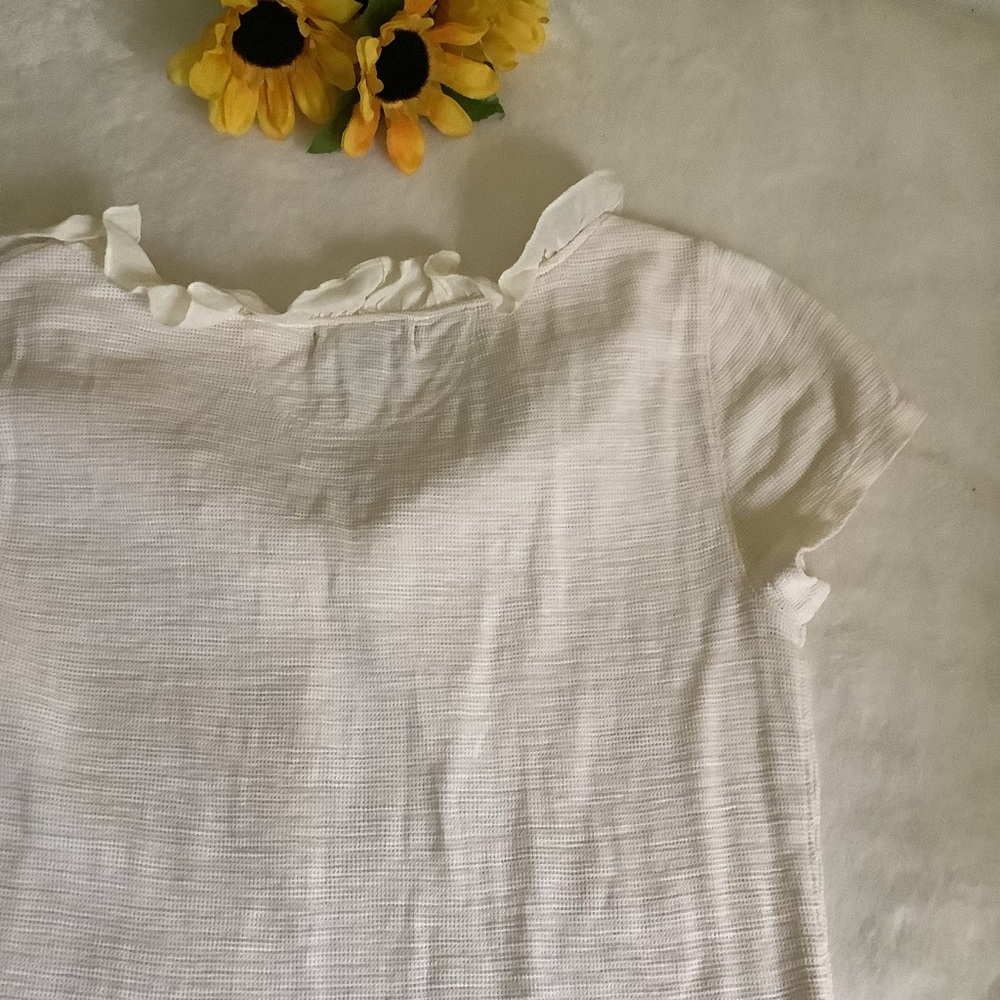 Ralph Lauren Cream Top - Picture 11 of 14